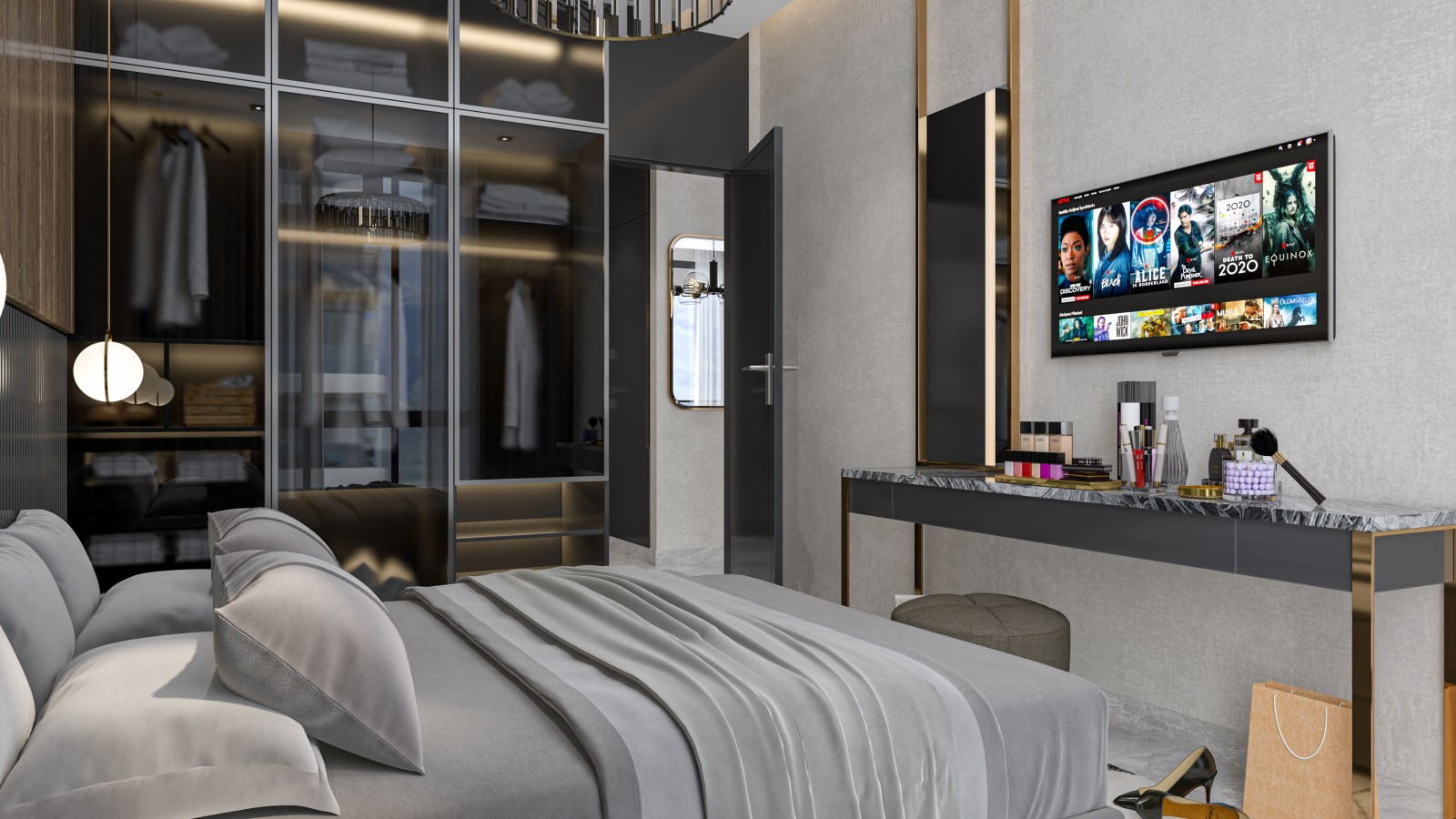 Apartman 1+1, Tosmur, Alanya | Kompleks Nordic Sky [ID: NORDICSKYB4]
