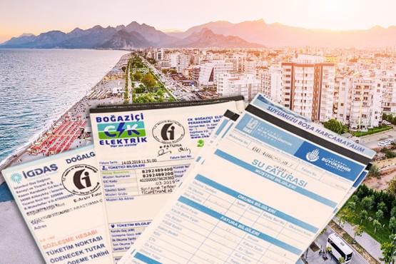 Коммунальные платежи в Турции