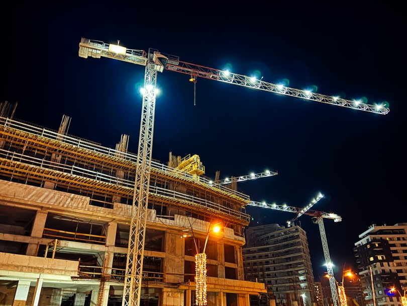 новостройка, строительство